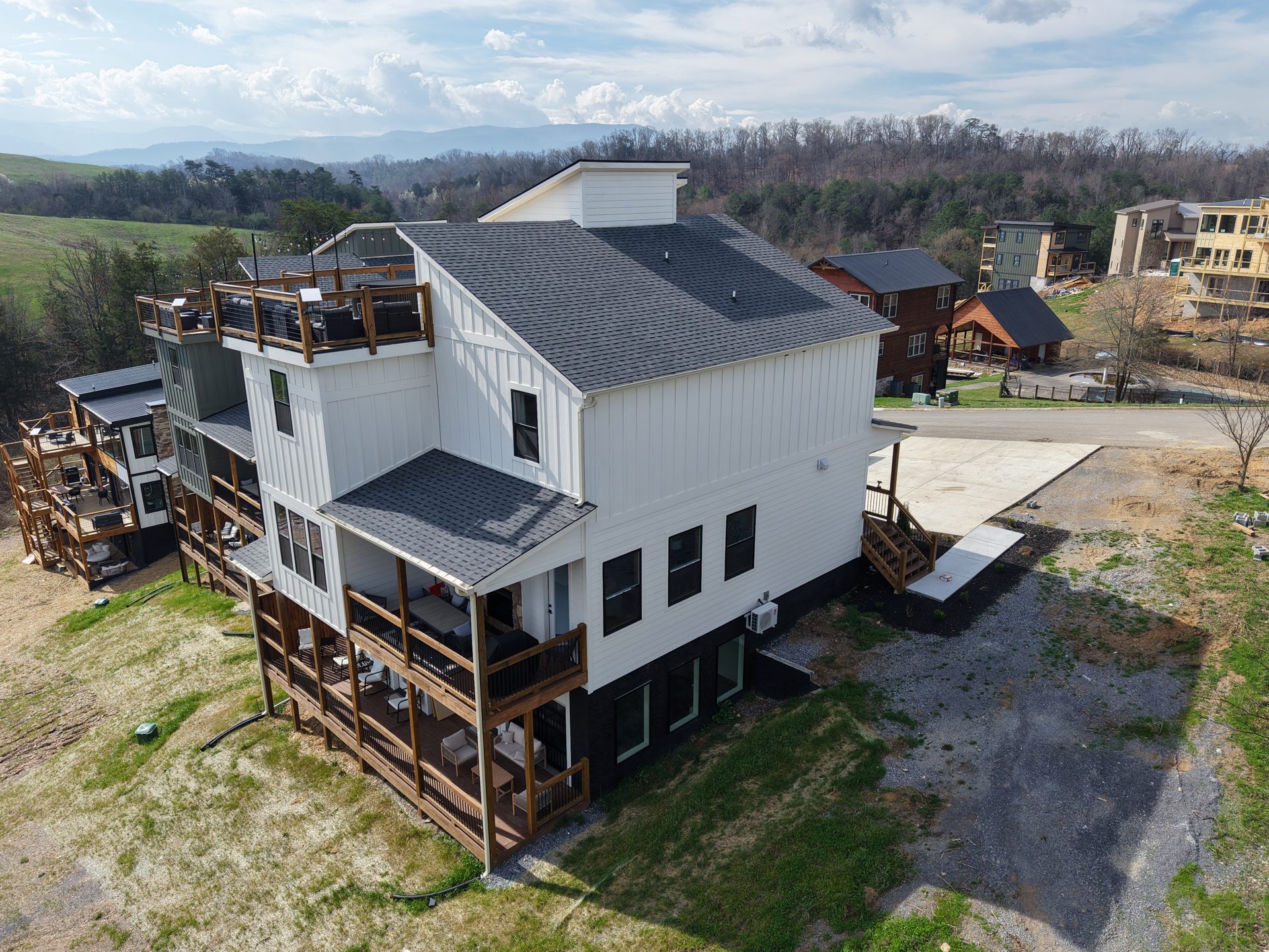Wears Valley Custom Cabin Build, Cabins & Homes by Donnie Allen